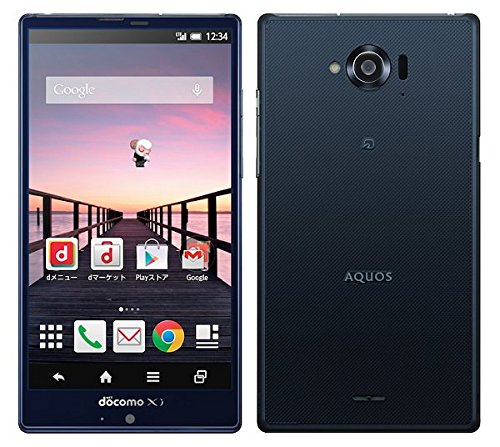 ドコモAQUOS SH-01G Cyan DOCOMO SHARP SH-01G AQUOS ZETA IGZO EDGEST PHONE ANDROID